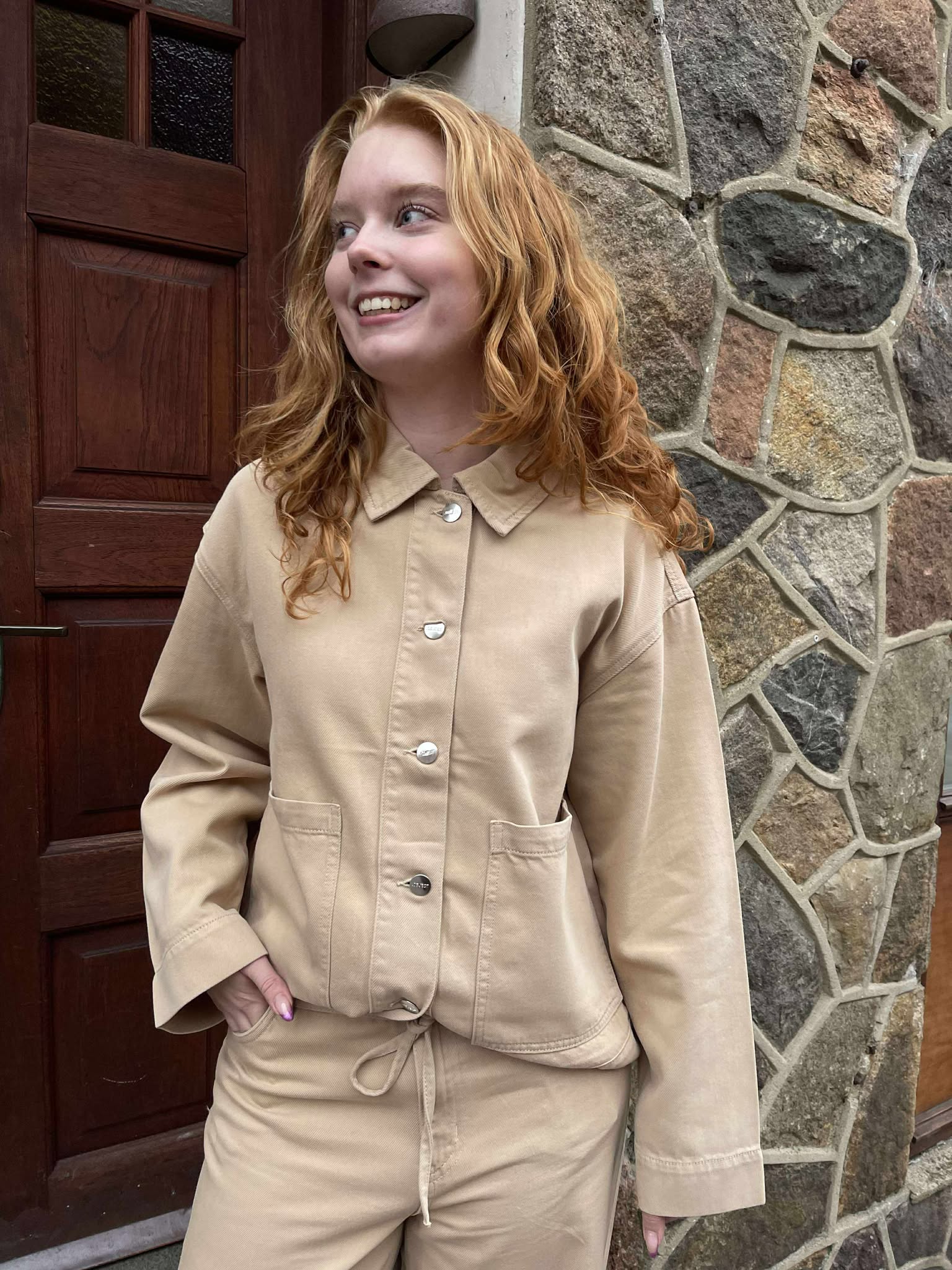 OBJROSIE Denim Shirt - Humus